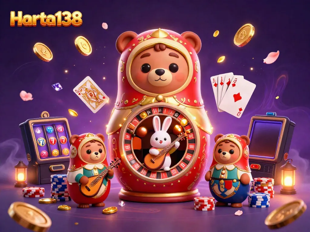 Harta138 menang dengan kemewahan slot gacor yang cerah, menciptakan momen penuh kemenangan.