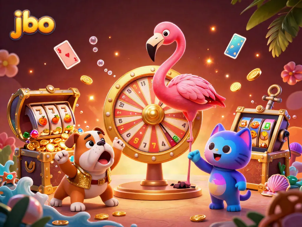 Engage with the exciting atmosphere of jbo casino games featuring vibrant characters and dynamic elements.