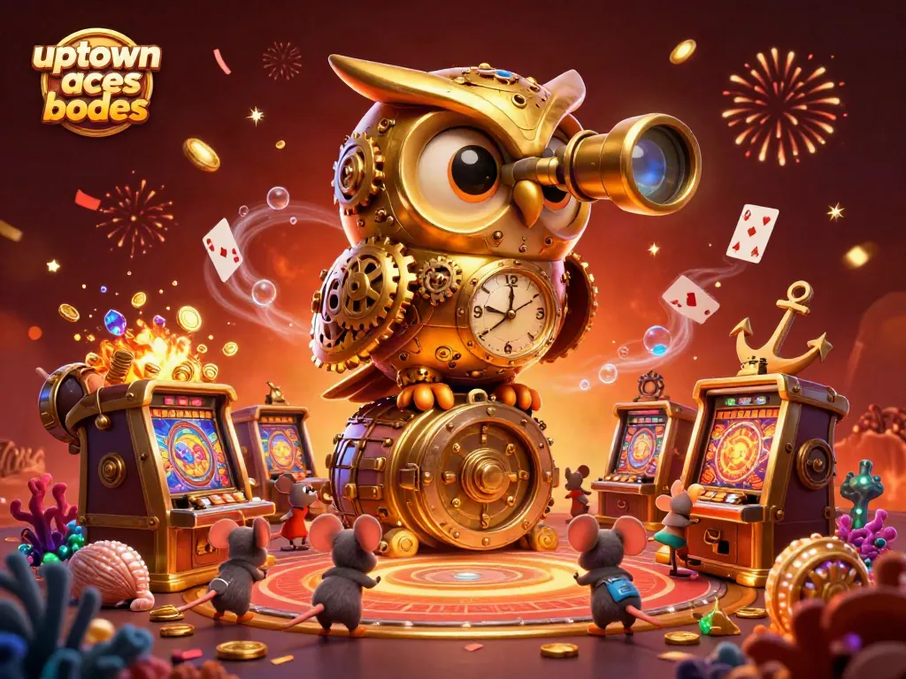Explore the excitement of uptown aces bonus codes with playful characters and dynamic gaming elements.