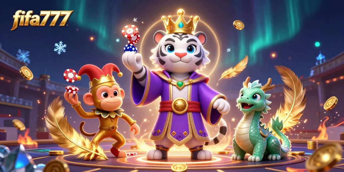Experience thrilling fifa777 sports betting with vibrant characters and dynamic elements in an engaging 3D scene.