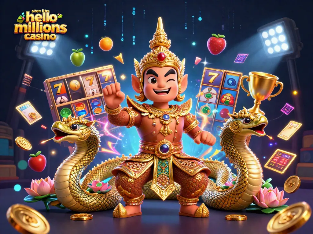 Play exciting slots like Hello Millions Casino with top sweepstakes alternatives and winning opportunities.