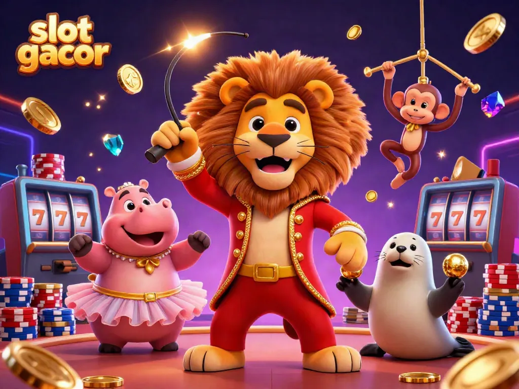 Experience the excitement of slot gacor with colorful characters and jackpots in 3D.