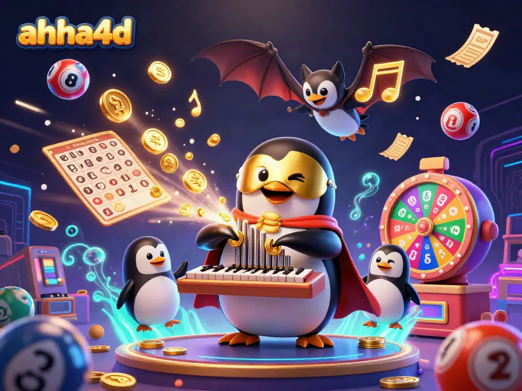 Experience thrilling wins with ahha4d's vibrant casino scene showcasing exciting games and prizes!